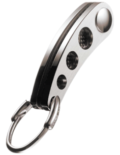 Hysek Key Ring in Carbon and Steel