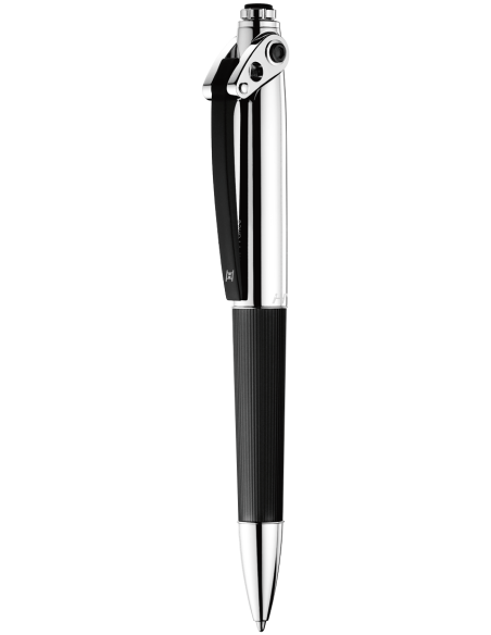 Black soft touch & Palladium finishing