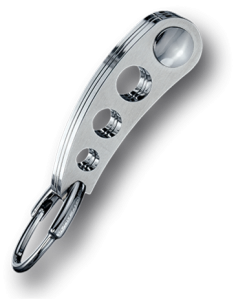 Hysek Key Ring in Steel