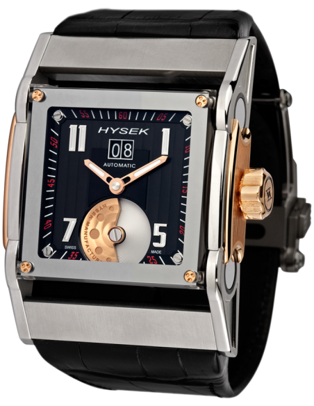 Furtif 44mm Automatic Grande Date in Rose Gold & Titanium