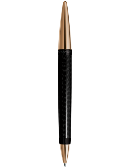 Hysek pen in carbon and rose gold finishing