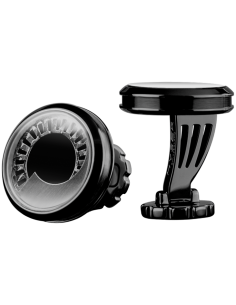 Io Cufflinks in black PVD