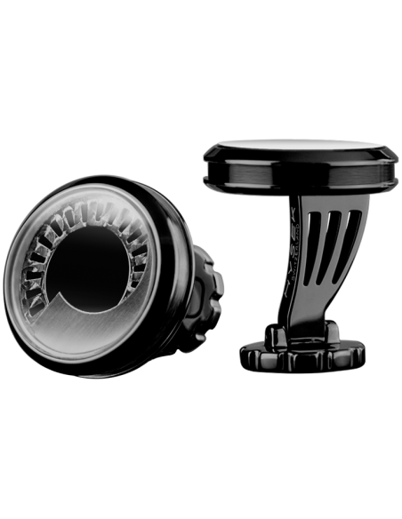 Io Cufflinks in black PVD
