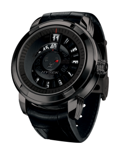 Io 47mm Jumping Hour in black PVD