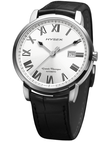 Io 43mm Grande Classic Automatic in steel