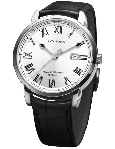 Io 43mm Grande Classic Automatic in steel