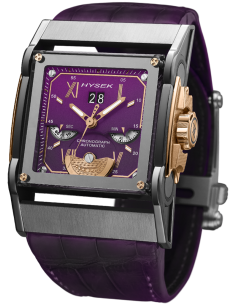 Furtif 44mm Chronograph Grande Date in Rose Gold & Titanium