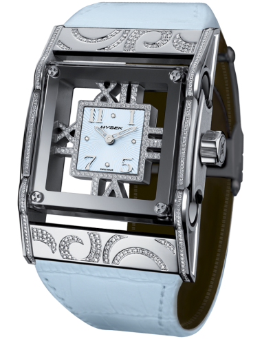 Furtif 37mm Arabesques in Steel blue