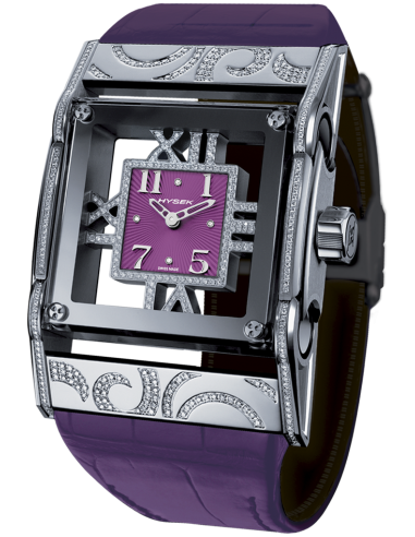 Furtif 37mm Arabesques in Steel purple