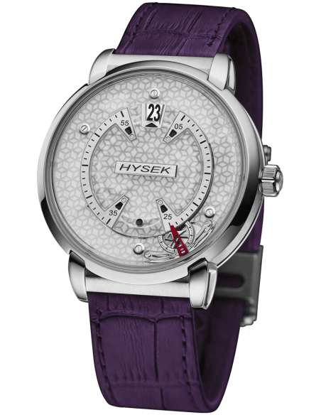 43mm double orbitale Jumping Hour