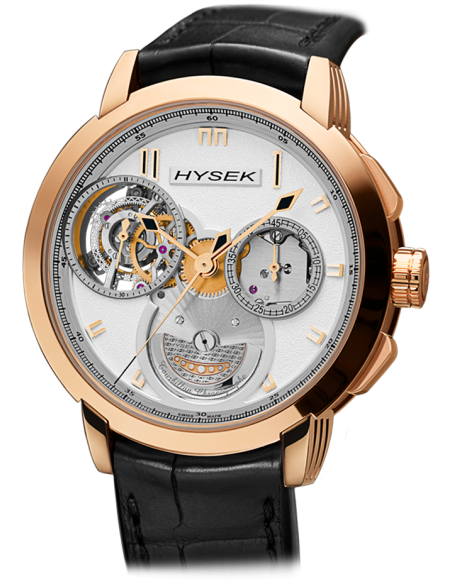 IO Chronograph Tourbillon white dial