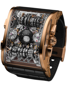 Colossal-Major Grande Complication-Jumping Hour-Jumping Perpetual Calendar-Linear display-tourbillon-day and night