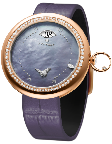 Kalysta Heaven's Tale 18k Rose Gold velvel dial mother of pearl