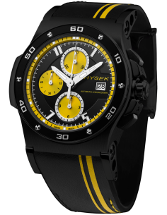 Abyss 44mm Chronograph, black and yellow version