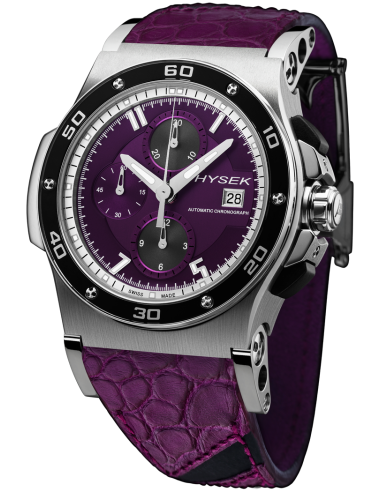 Abyss 44mm Chronograph, black and velvet version