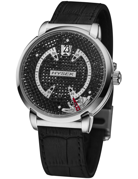 43mm double orbitale Jumping Hour