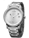 Io 36mm Classique metal strap diamonds