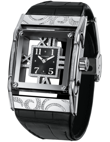 Furtif 37mm Arabesques in Steel black