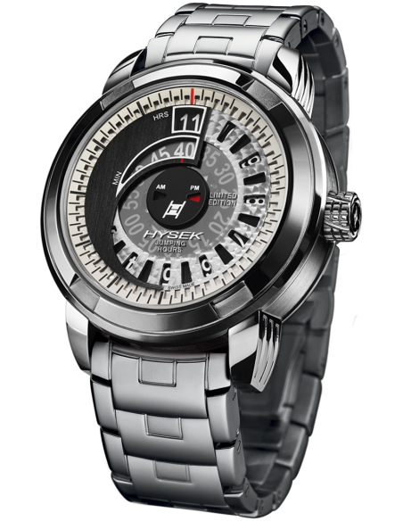 IO jumping Hour Wacth | Steel and Metal