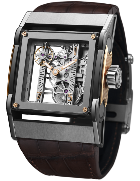 Furtif Skeleton Classic in Rose Gold and Titanium