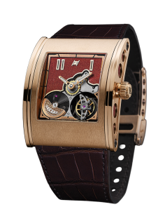 Kilada Tourbillon 18k Rose gold sapphire dial