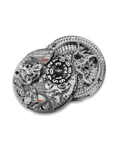 Abyss Automatic Tourbillon black PVD and 18k Rose Gold 2