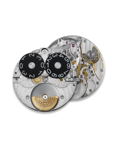 Furtif 44mm Chronograph Grande Date in Rose Gold & Titanium grey dial brown strap 2