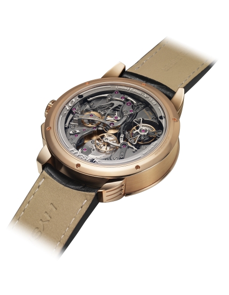 IO Chronograph Tourbillon white dial