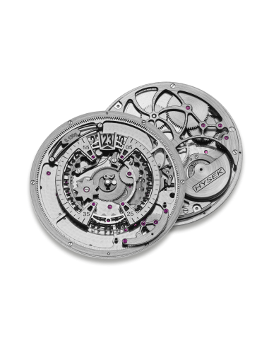 43mm double orbitale Jumping Hour