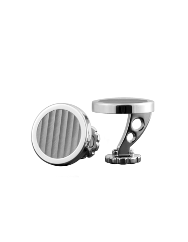 Bouton de manchette Acier