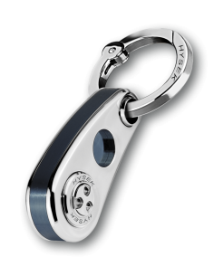 Abyss Key Ring in Steel and BluePVD