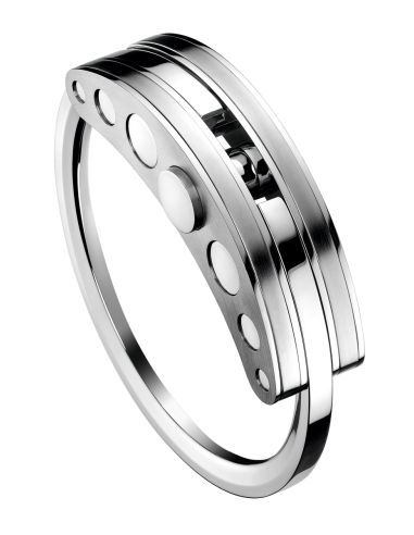 Hysek Key Ring in Steel