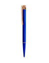 Io Pen Blue Lacquer and Rose Gold Finishing